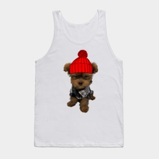 Puppy with attitude Tank Top